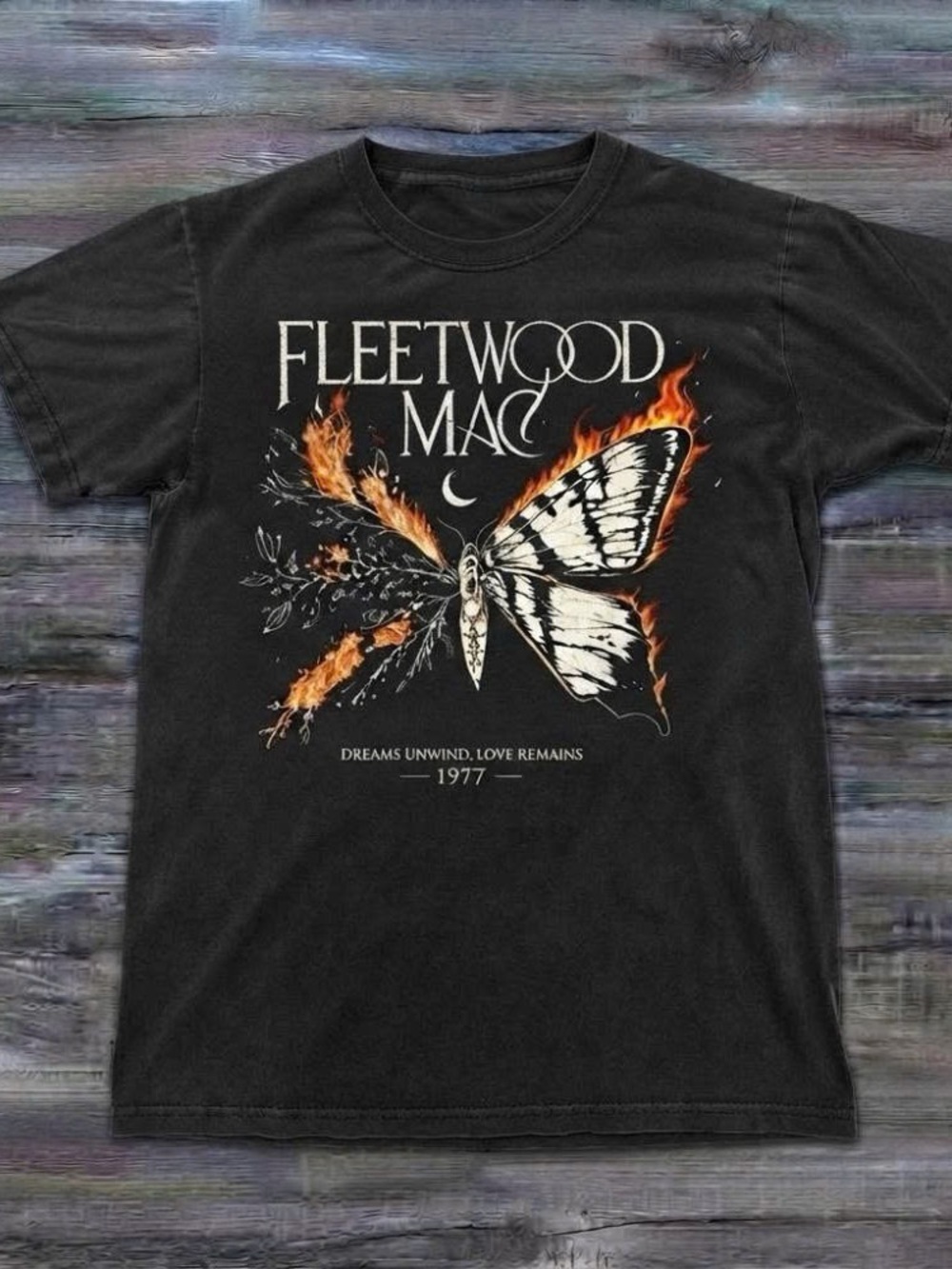 Black Short Sleeve Graphic Tee